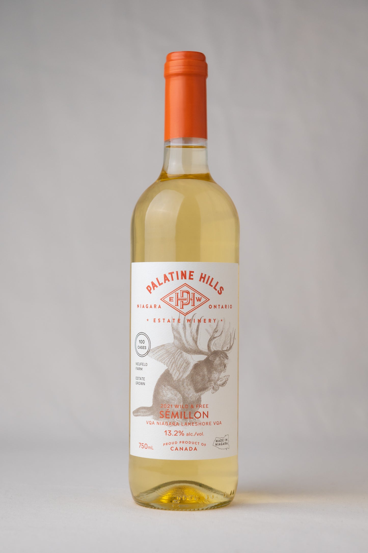 2021 Wild & Free Semillon - Palatine Hills Estate Winery