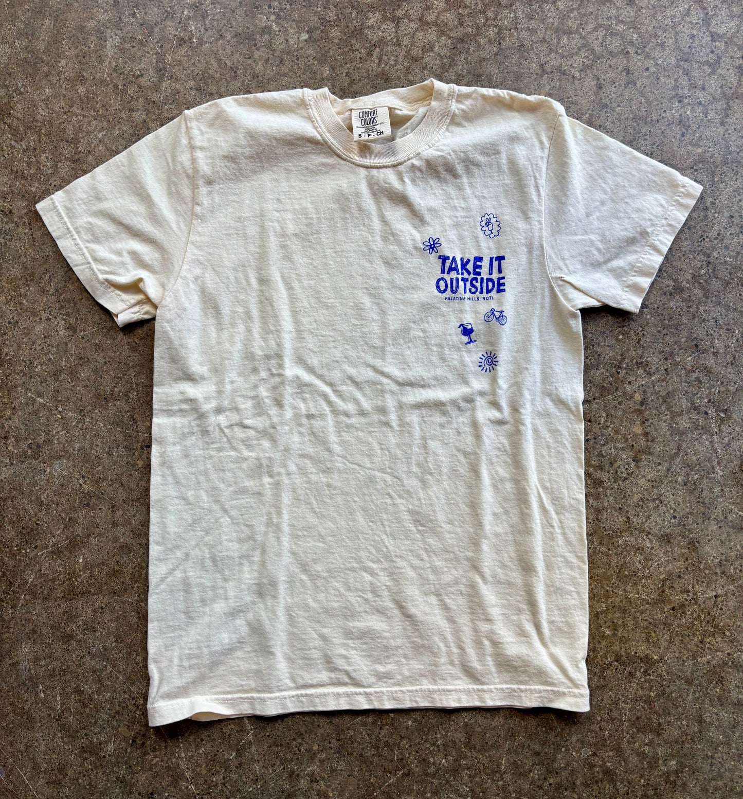 'Take it Outside' Tee - Palatine Hills Estate Winery