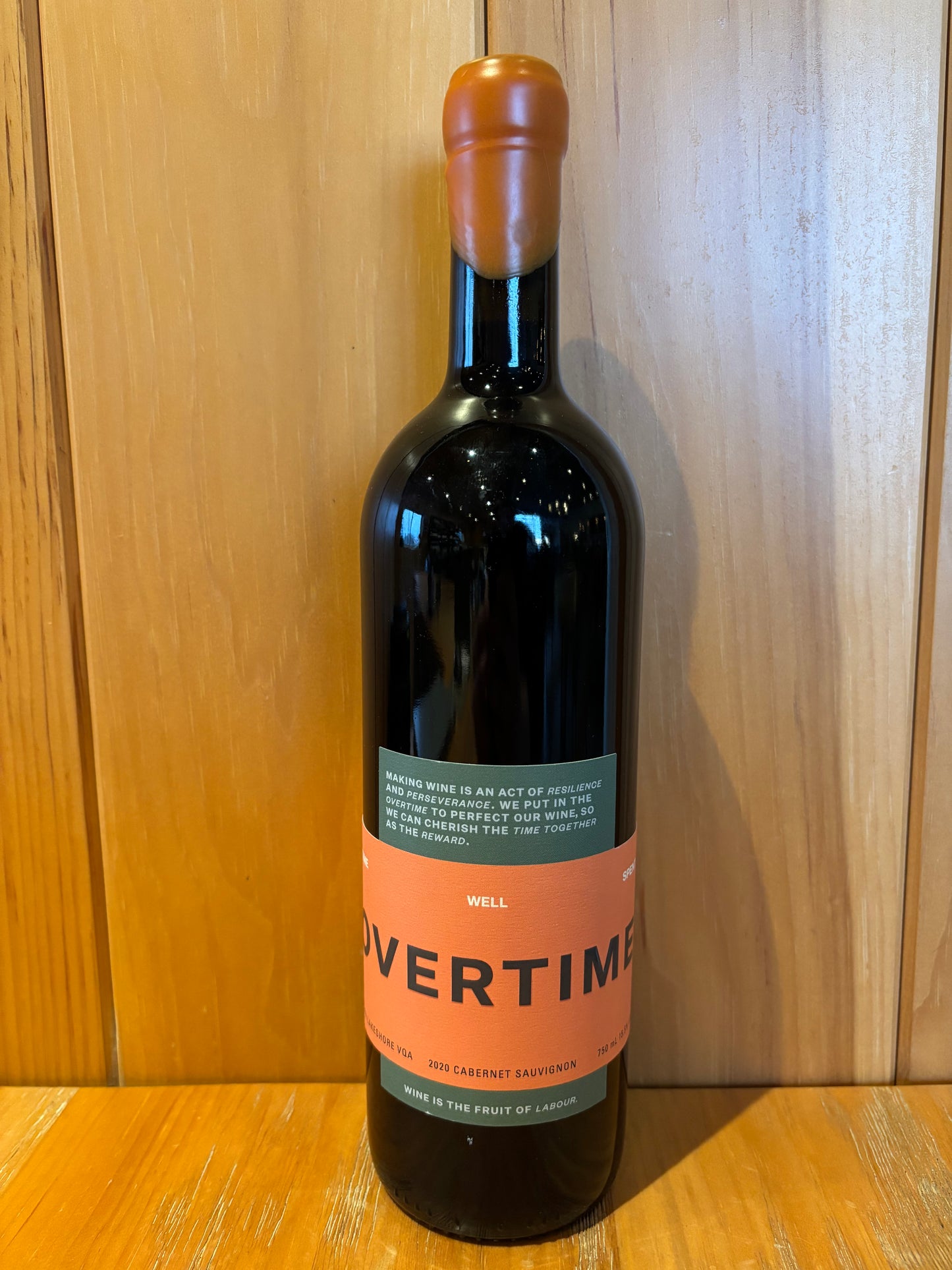 2020 Overtime Reserve Cabernet Sauvignon - Palatine Hills Estate Winery