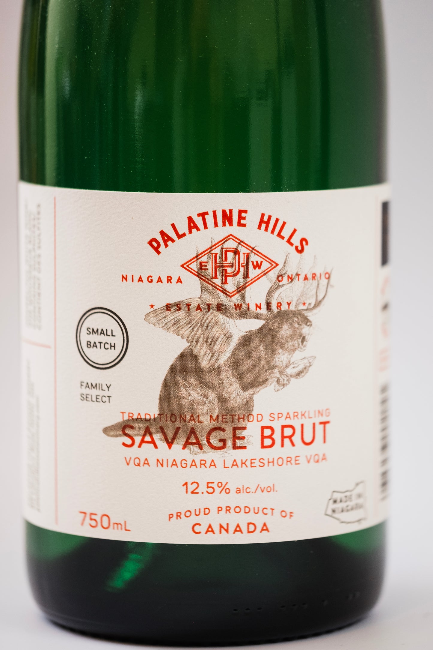 NV Wild & Free ‘Savage’ Brut - Palatine Hills Estate Winery