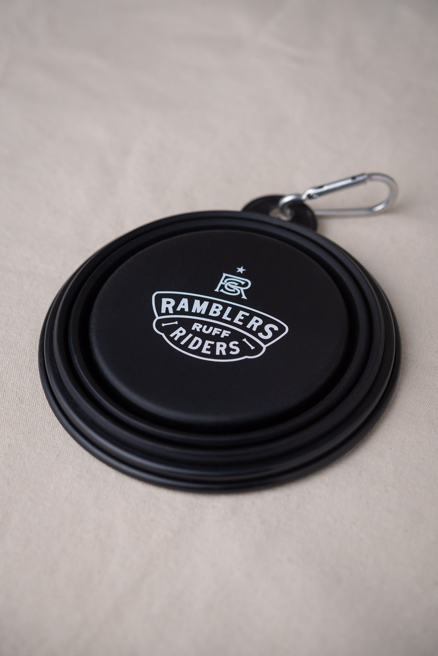 Ramblers Ruff Riders Collapsible Dog Bowl - Palatine Hills Estate Winery