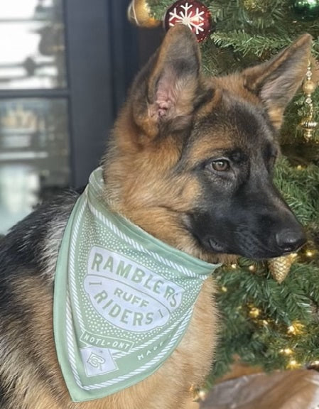 Ramblers Ruff Riders Dog Bandana - Palatine Hills Estate Winery