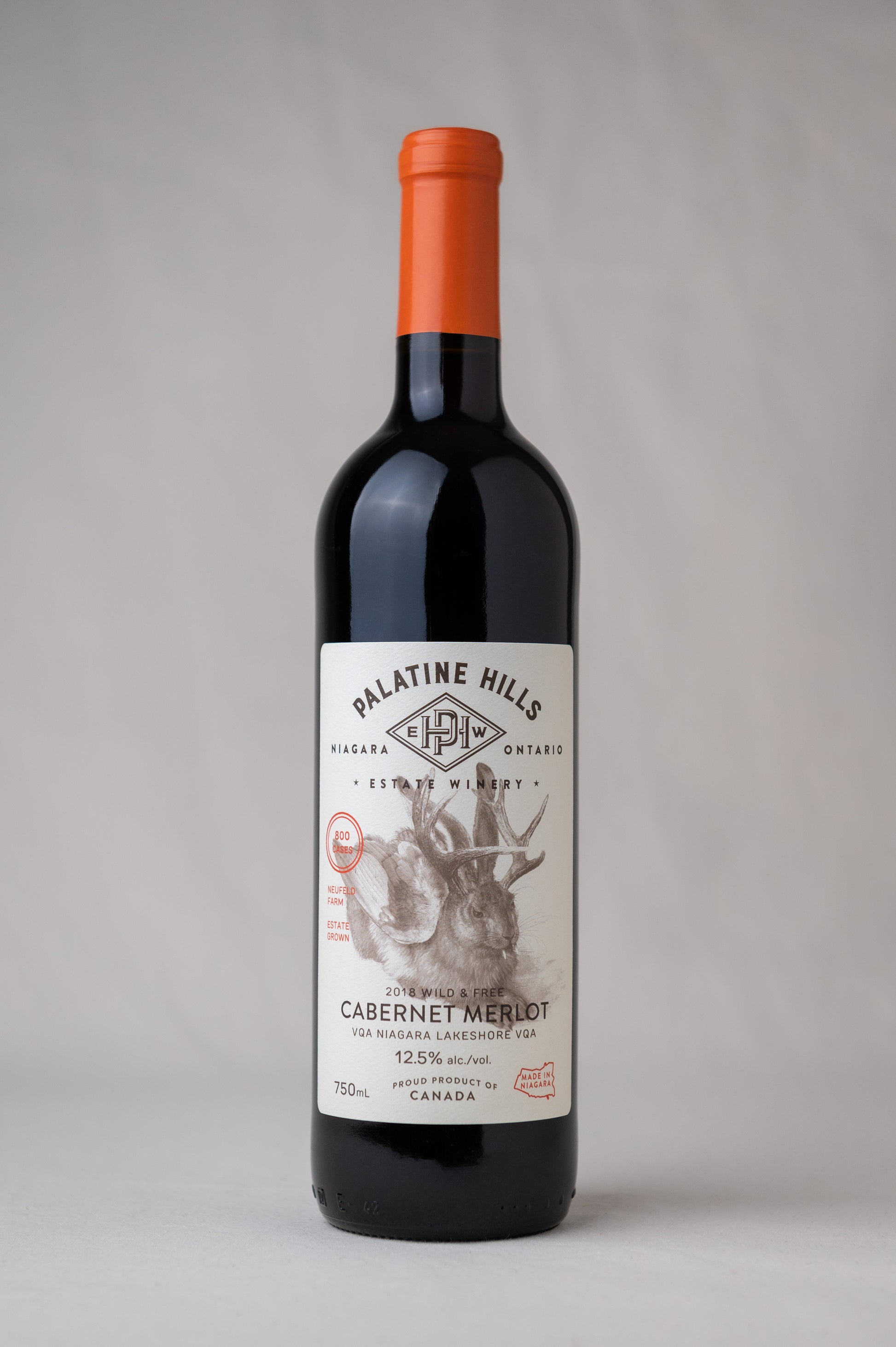 2018 Wild & Free Cabernet Merlot - Palatine Hills Estate Winery