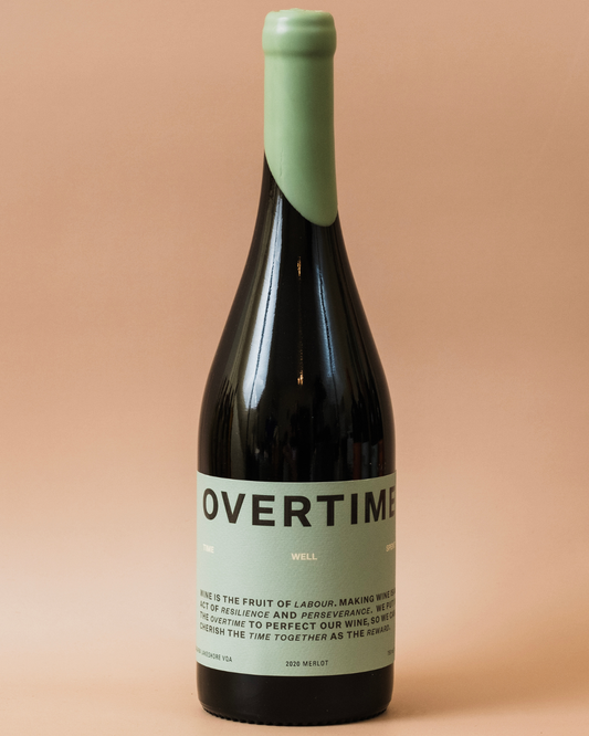 2020 Overtime Merlot - Palatine Hills Estate Winery