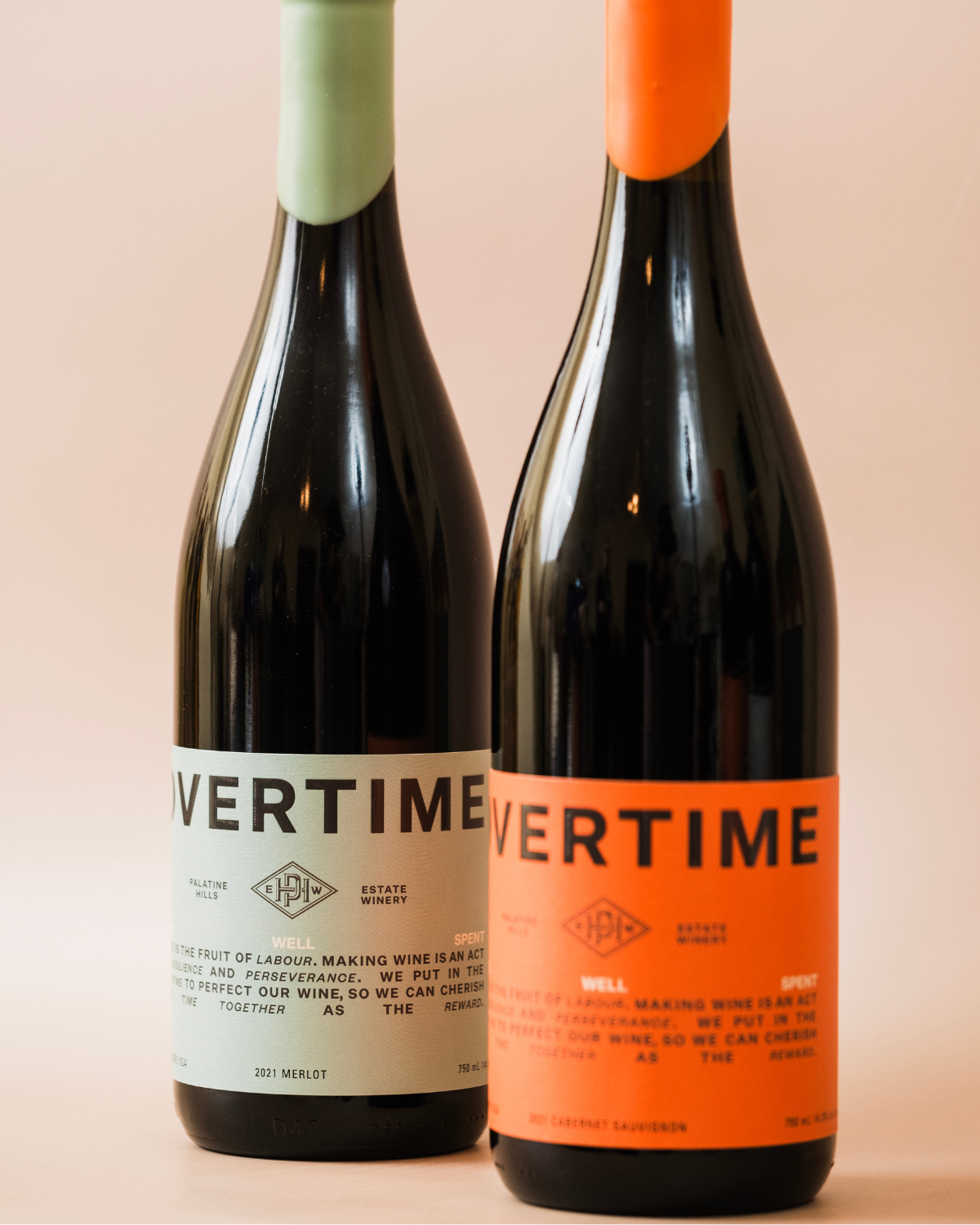 2021 Overtime Merlot - Palatine Hills Estate Winery