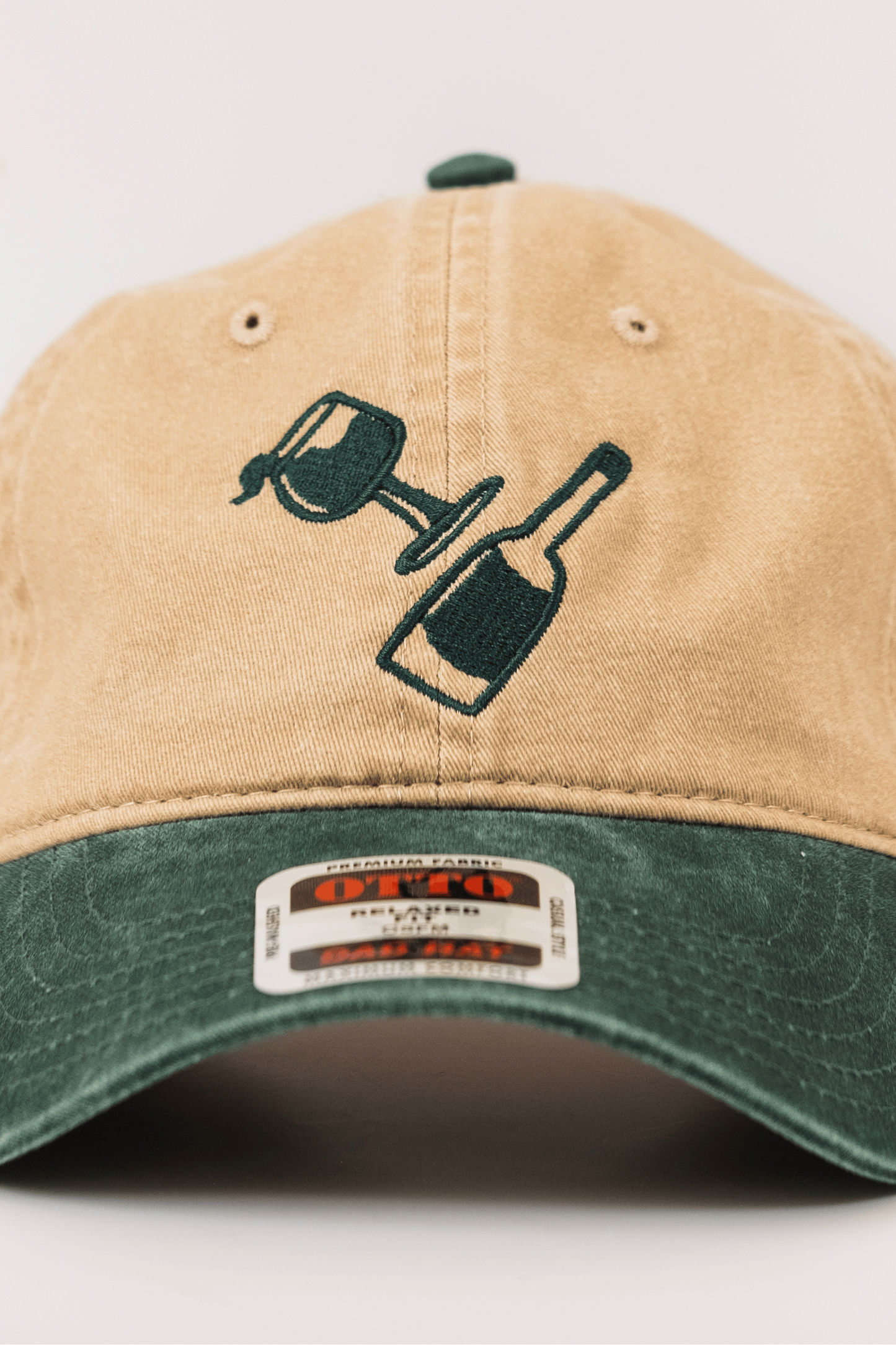 Embroidered Wine Dad Cap - Palatine Hills Estate Winery