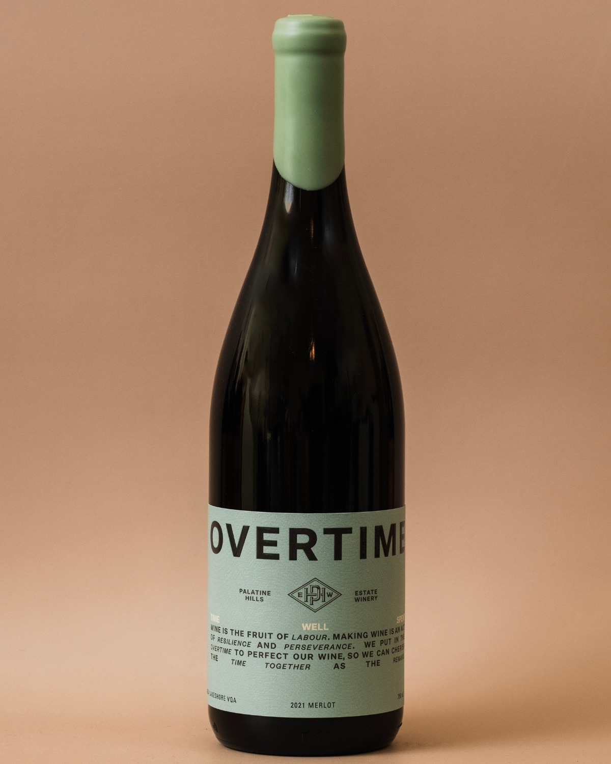2021 Overtime Merlot - Palatine Hills Estate Winery