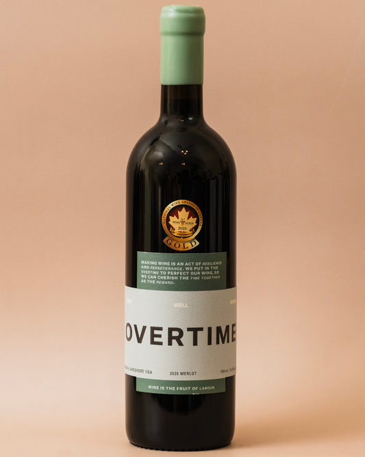 2020 Overtime Reserve Merlot - Palatine Hills Estate Winery