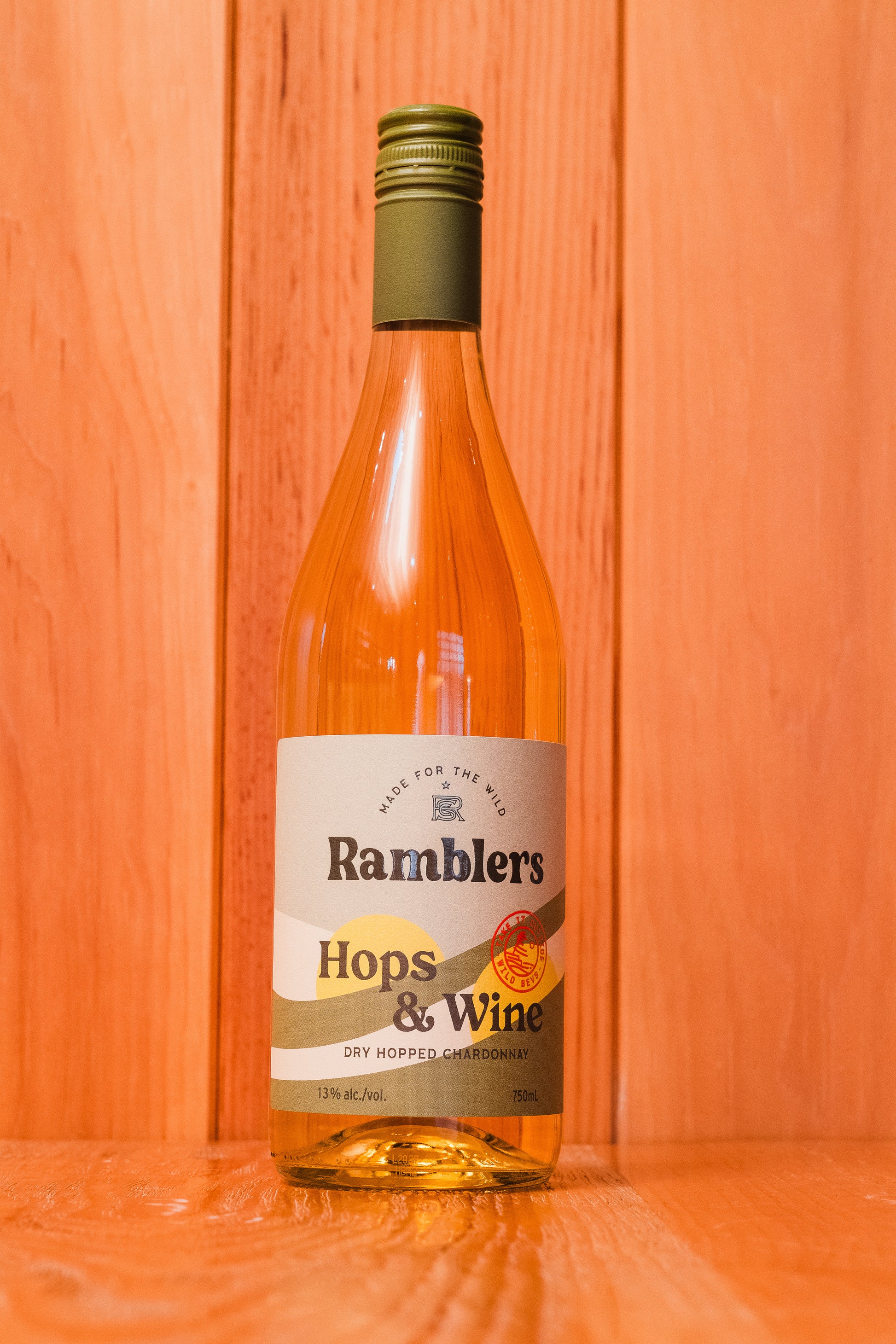 Ramblers 'Hops & Wine'- Dry Hopped Chardonnay - Palatine Hills Estate Winery