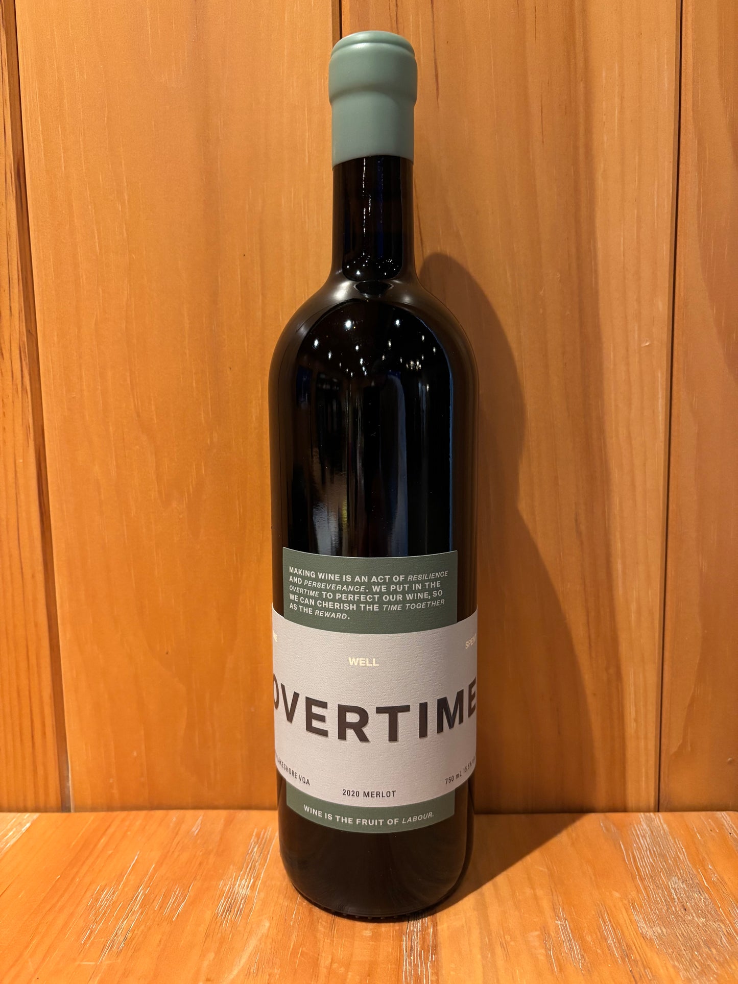 2020 Overtime Reserve Merlot - Palatine Hills Estate Winery