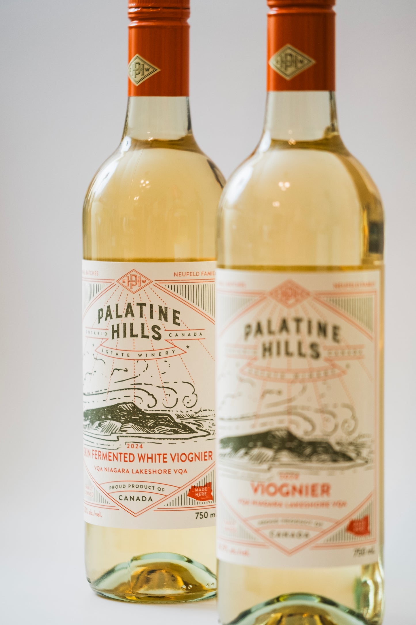 2024 Lakeshore Skin Fermented White Viognier - Palatine Hills Estate Winery