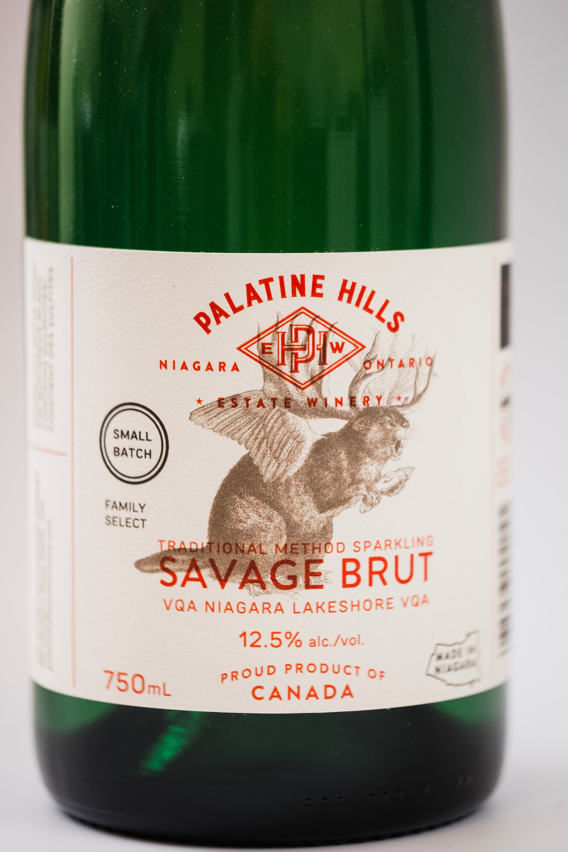 NV Wild & Free ‘Savage’ Brut - Palatine Hills Estate Winery