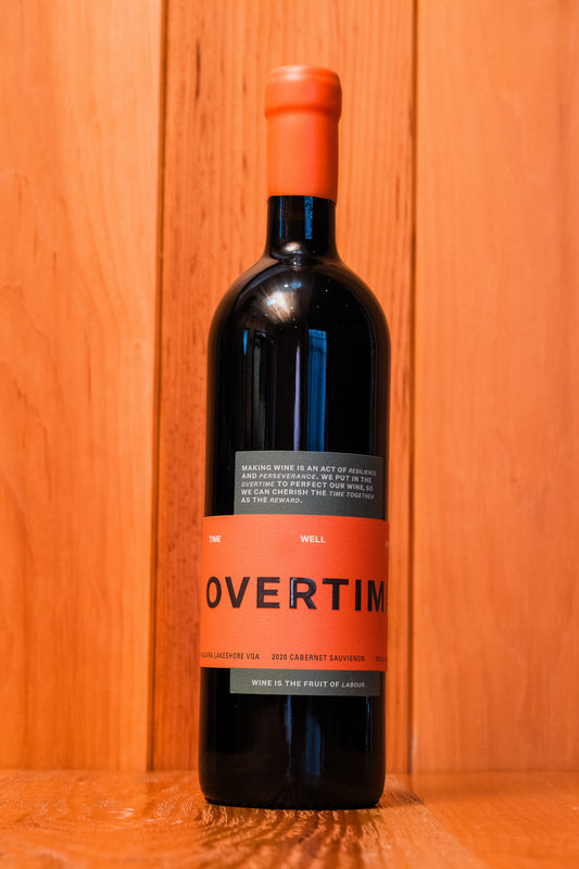 2020 Overtime Reserve Cabernet Sauvignon - Palatine Hills Estate Winery