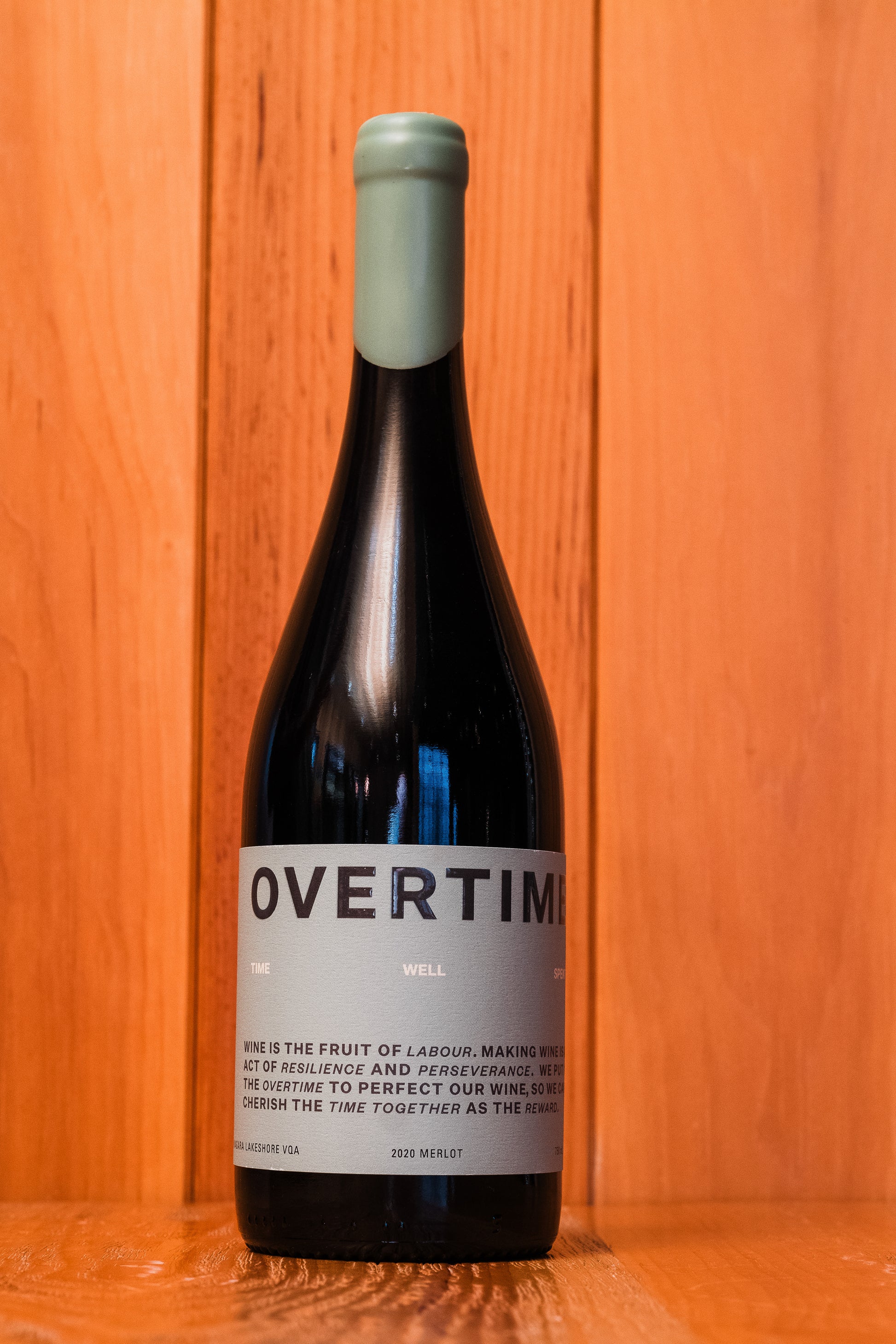 2020 Overtime Merlot - Palatine Hills Estate Winery