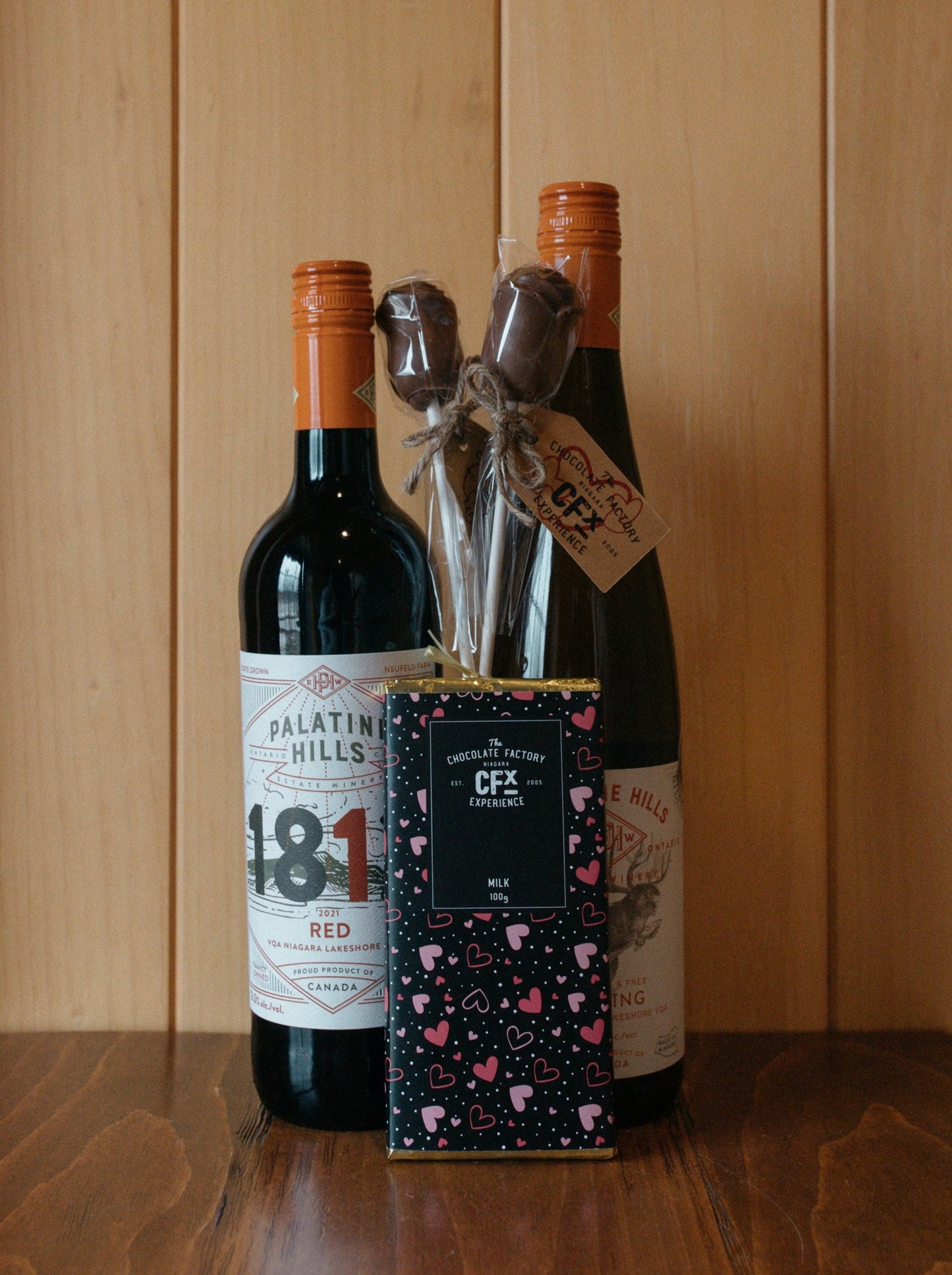 The Romantic Ramblers - Chocolate & Wine Bundle