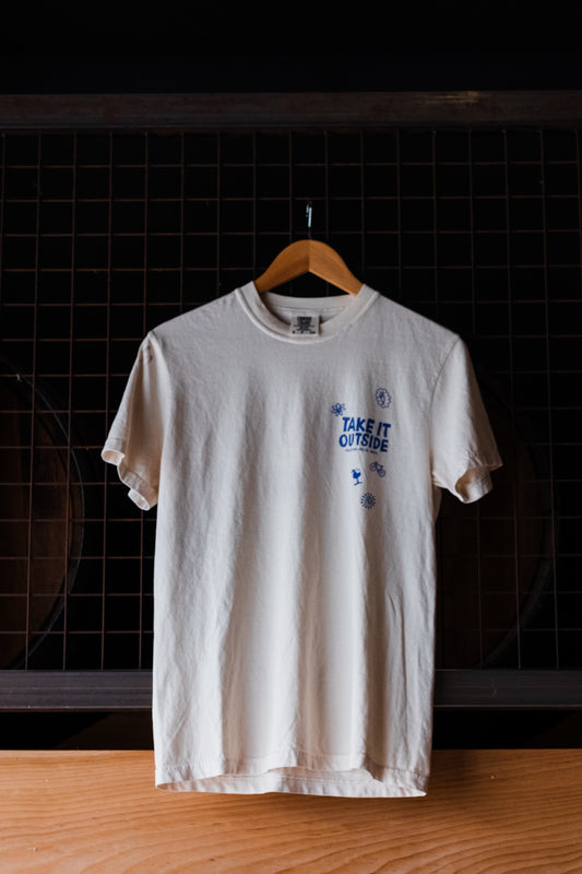 'Take it Outside' Emblem Tee - Palatine Hills Estate Winery
