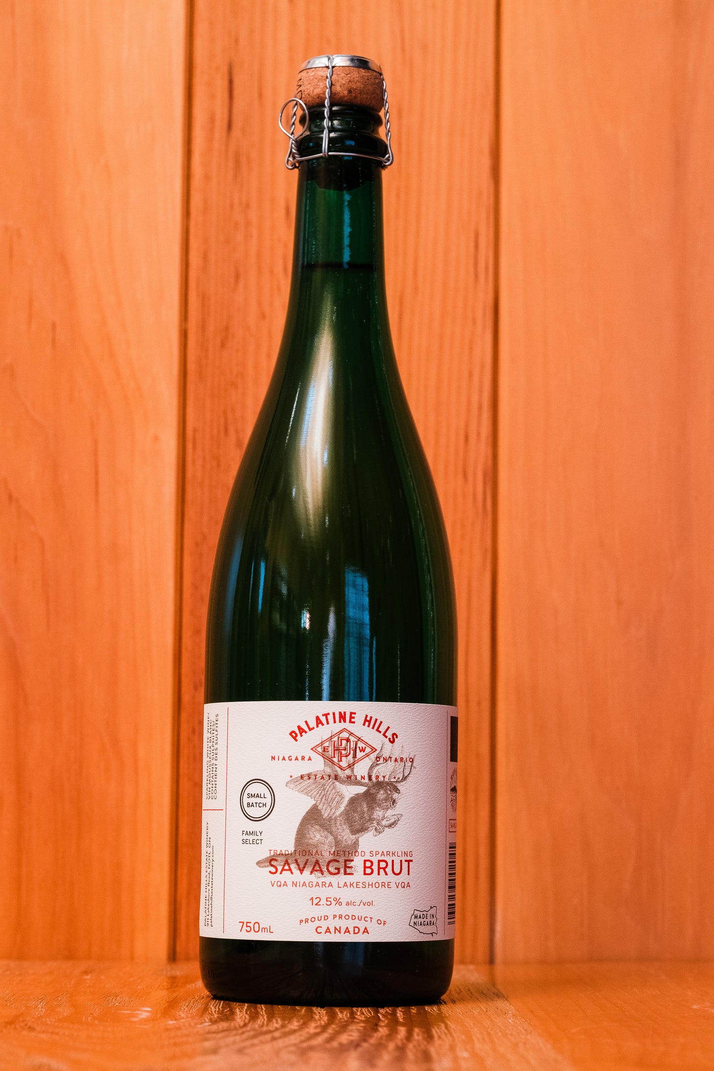 NV Wild & Free ‘Savage’ Brut - Palatine Hills Estate Winery