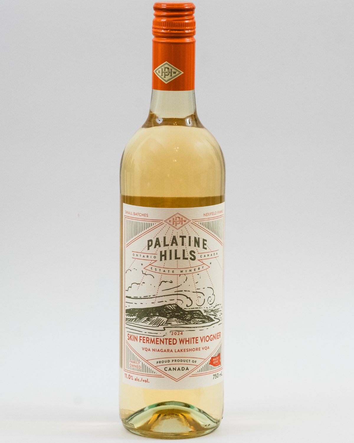 2024 Lakeshore Skin Fermented White Viognier - Palatine Hills Estate Winery