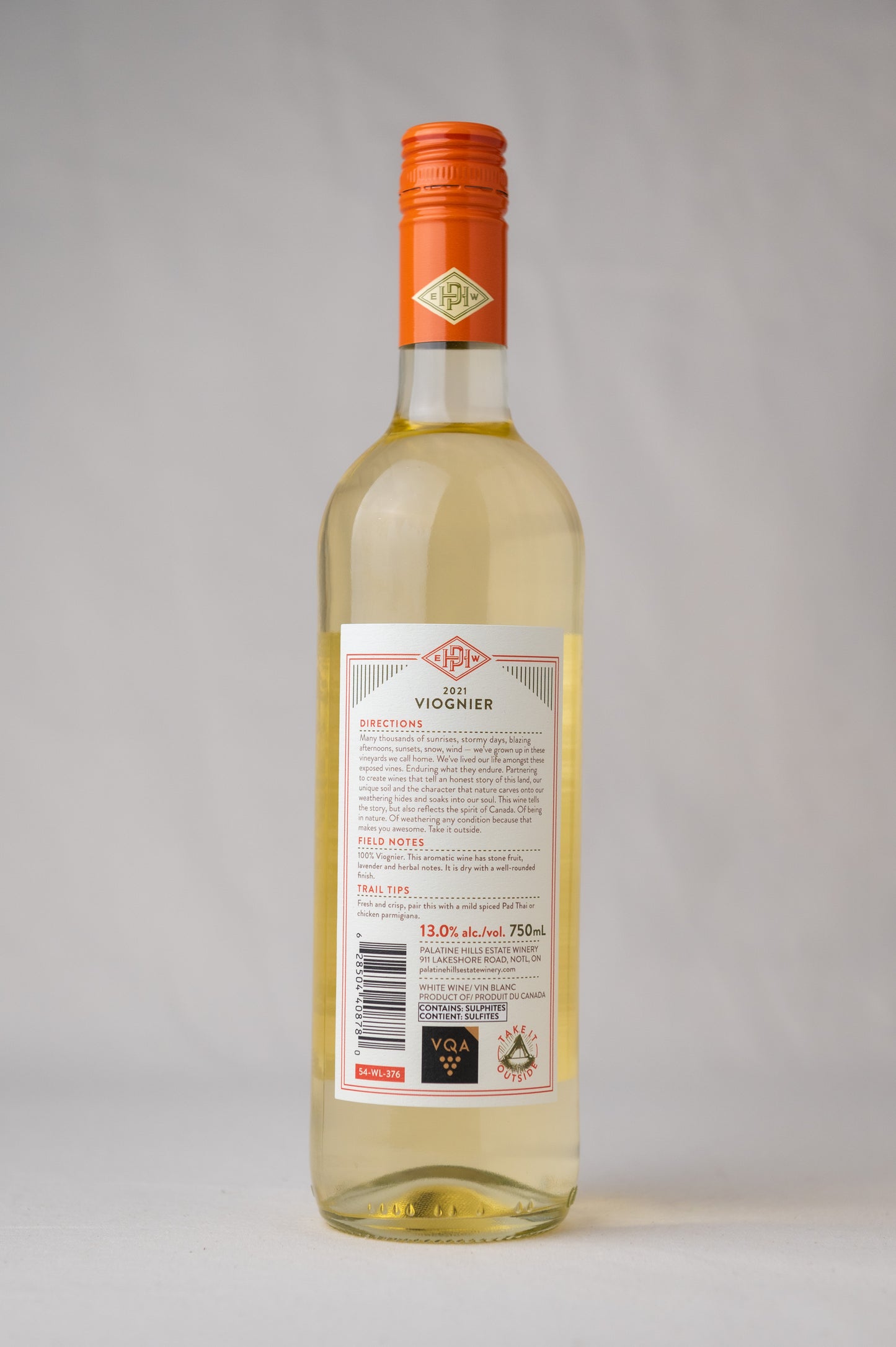 2021 Lakeshore Viognier - Palatine Hills Estate Winery