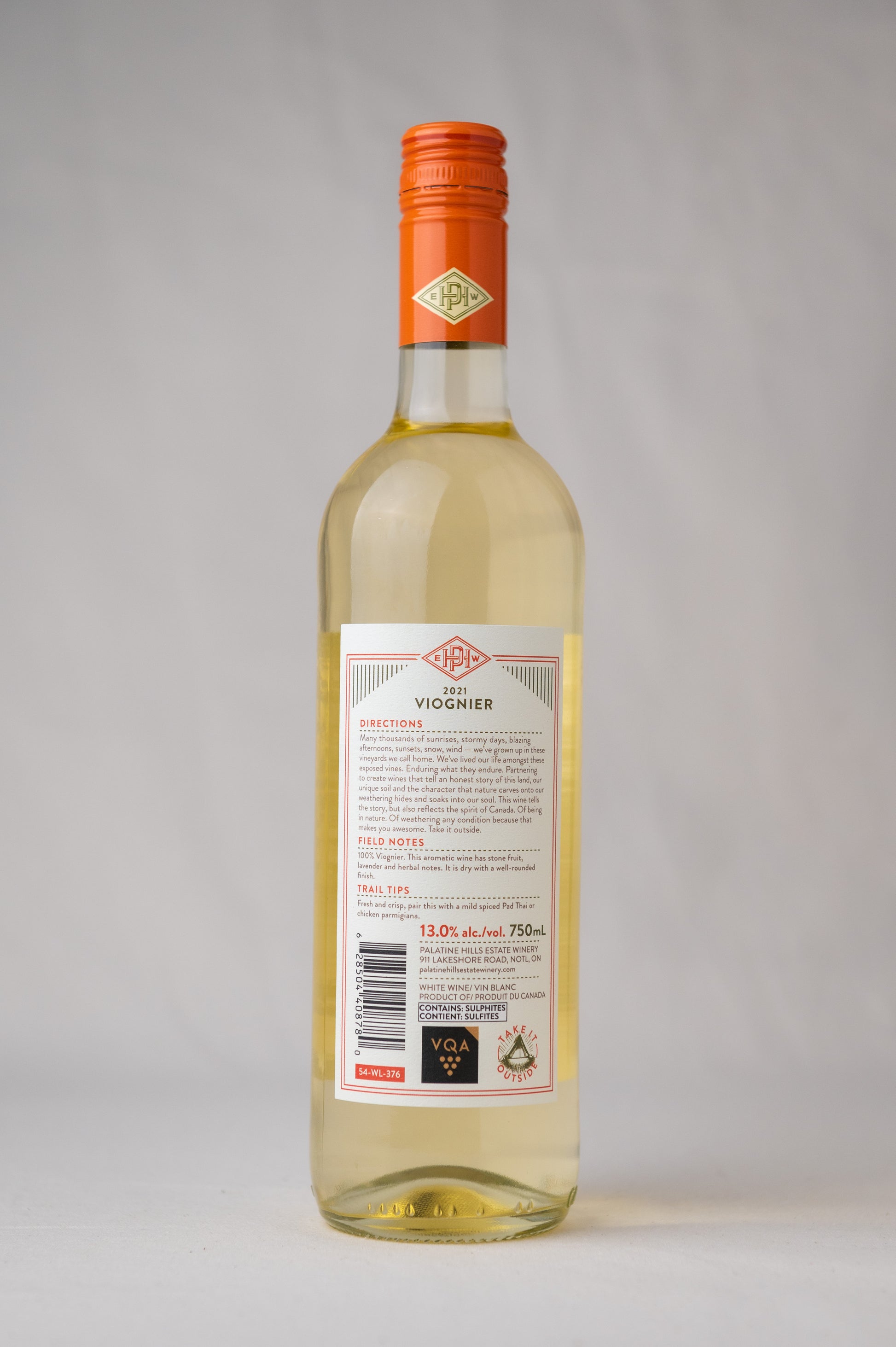 2021 Lakeshore Viognier - Palatine Hills Estate Winery