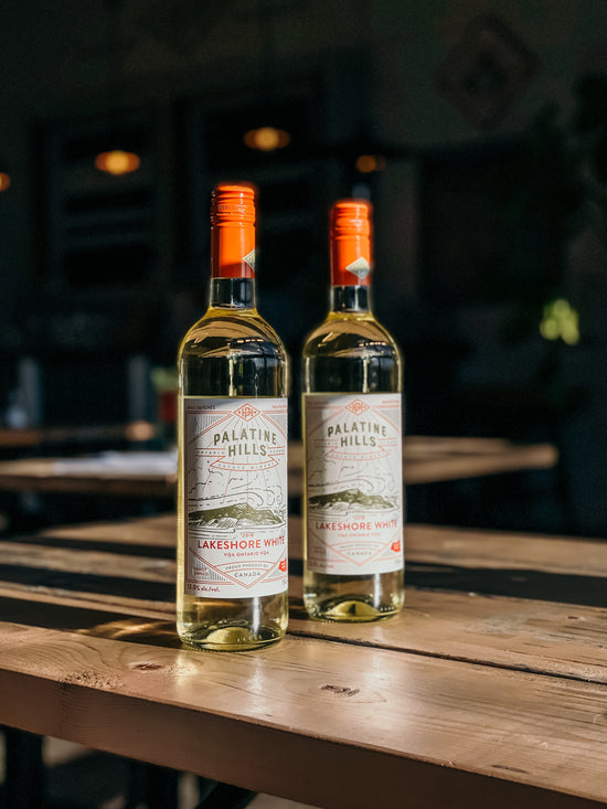 PRE-RELEASE Half Case Sale- 2018 Lakeshore White    100% Riesling - Palatine Hills Estate Winery